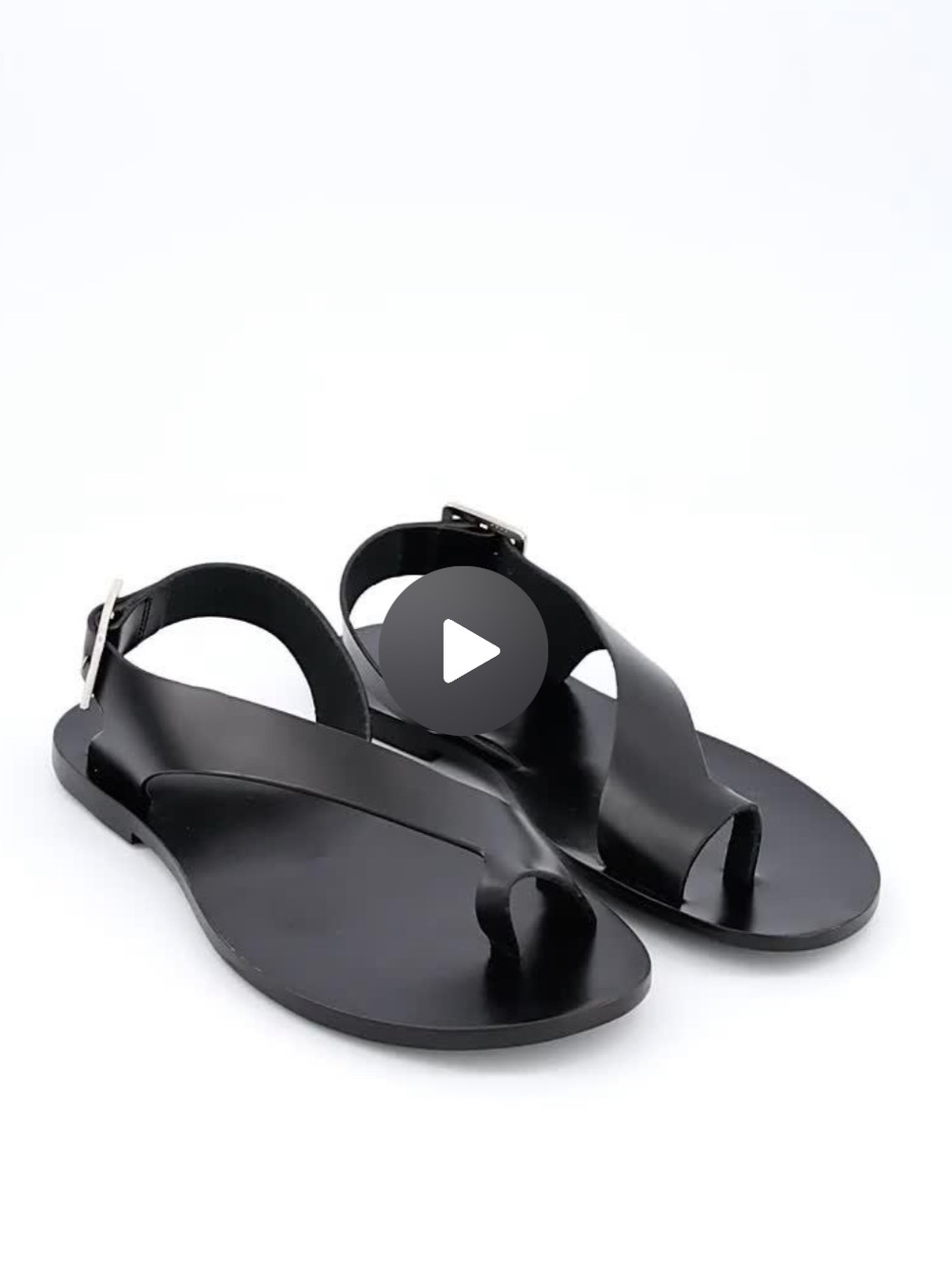 Mango MNG black leather cross strap sandal; size 36( 6); NWT